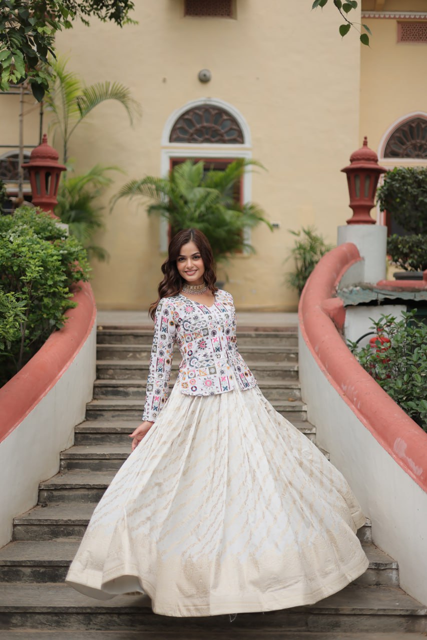 Preksha Designer Sequins Embroiderd Readymade Co-ord Set