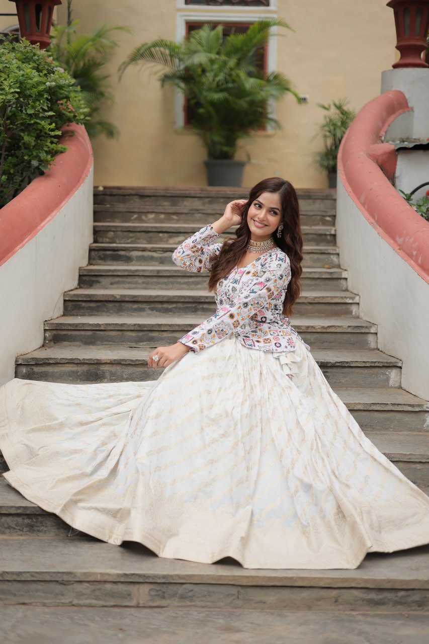 Preksha Designer Sequins Embroiderd Readymade Co-ord Set