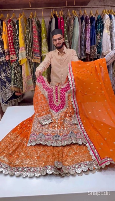 Gota Gulzar Wedding & Festive Glam Sharara Set