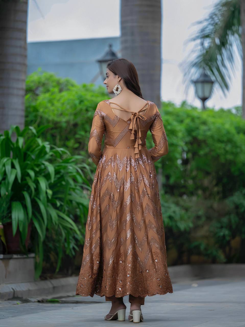 Mahi Luxurious Designer Readymade Alia Cut Anarkali Suit