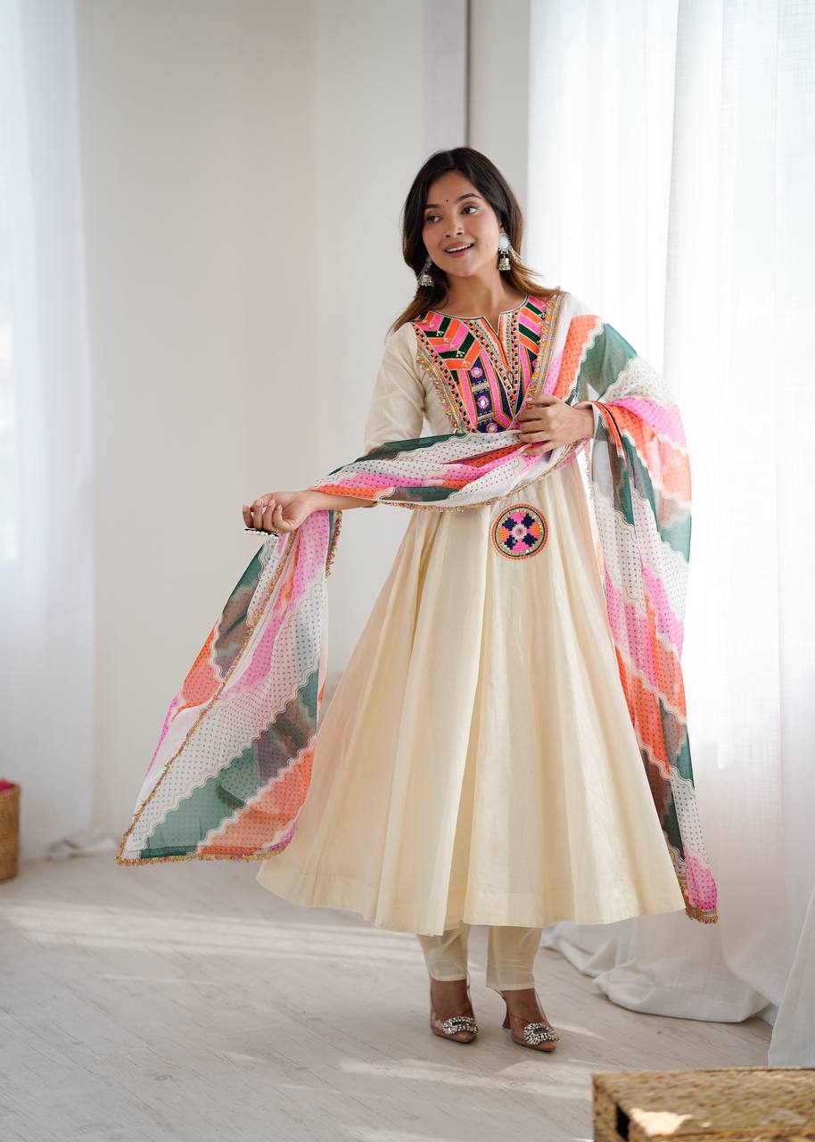 Pastel Mirage Premium Designer Gown