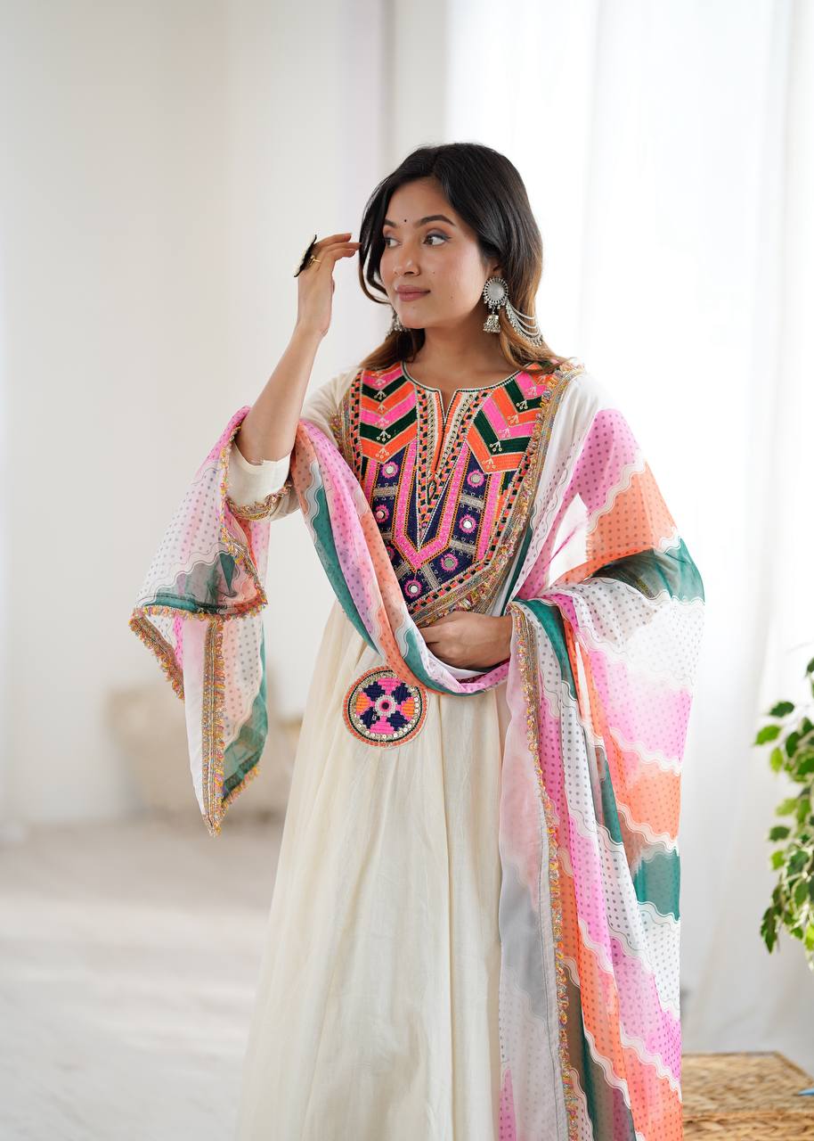 Pastel Mirage Premium Designer Gown