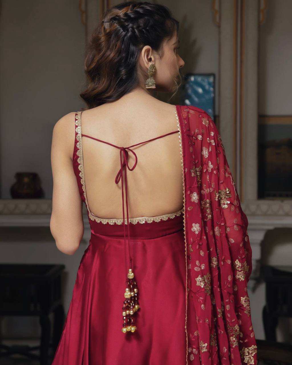 Kohinoor Charm Sleeveless Anarkali
