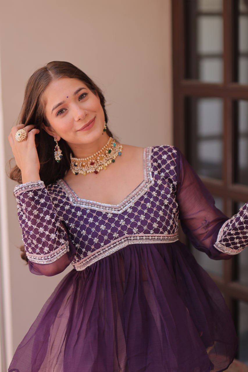 The Blooming Bond Coordinated Ombre Lehengas Set
