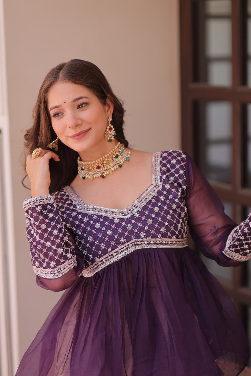 The Blooming Bond Coordinated Ombre Lehengas Set