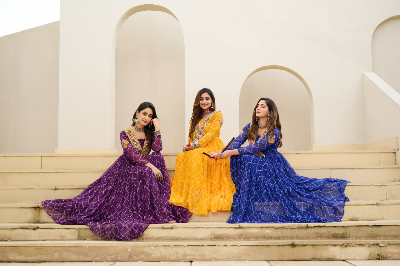 Karishma Flowy Festive Gown