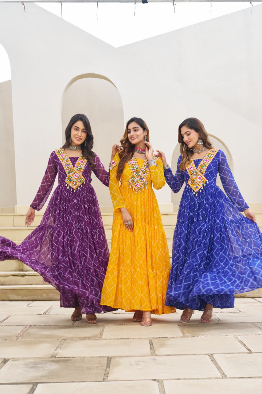 Karishma Flowy Festive Gown