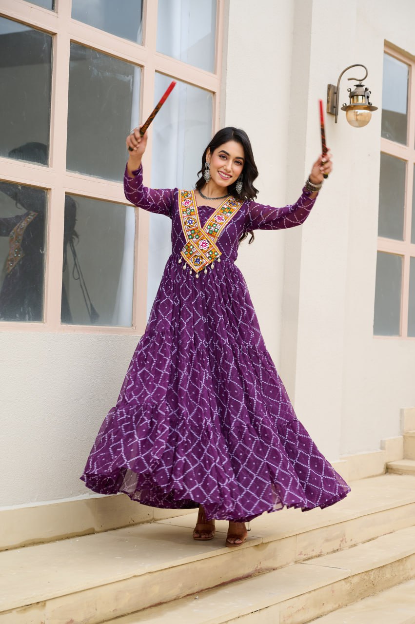 Karishma Flowy Festive Gown