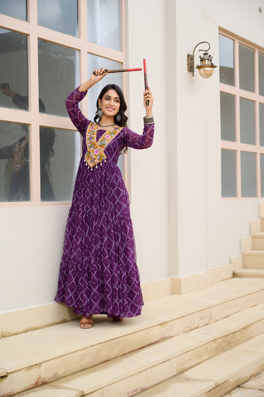 Karishma Flowy Festive Gown