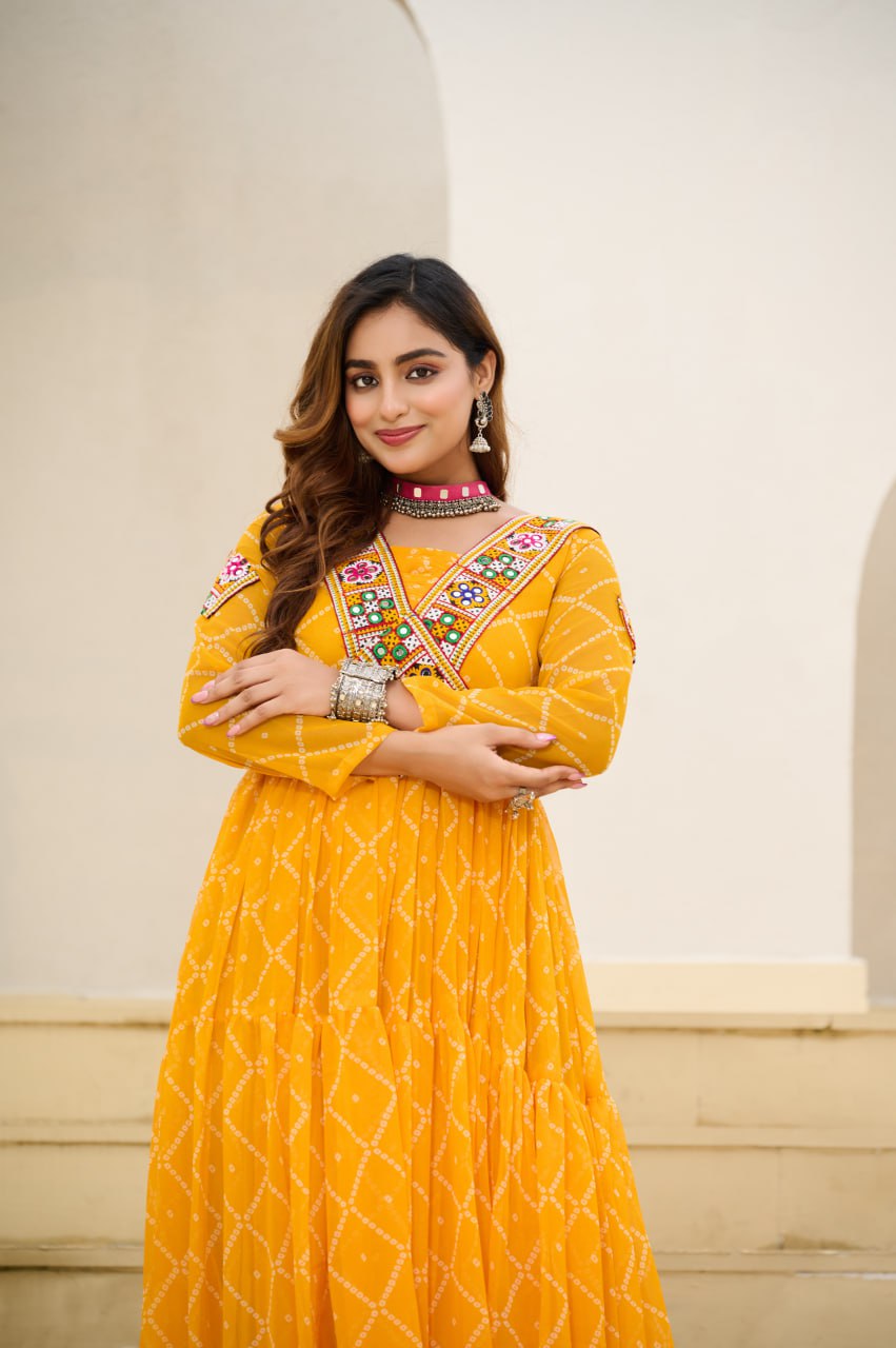 Karishma Flowy Festive Gown