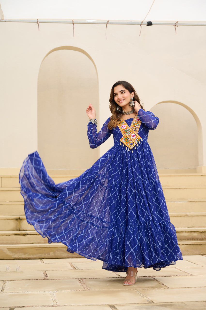 Karishma Flowy Festive Gown