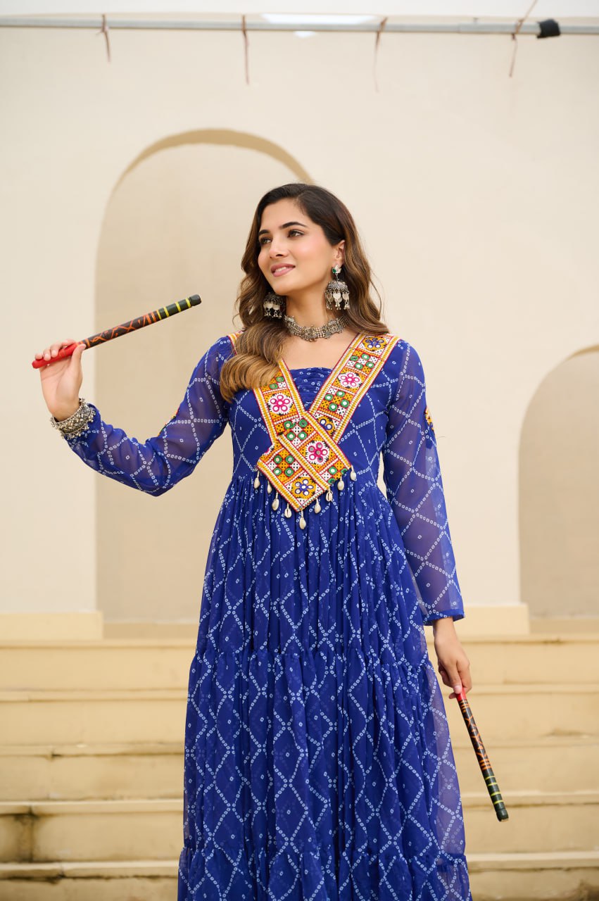 Karishma Flowy Festive Gown