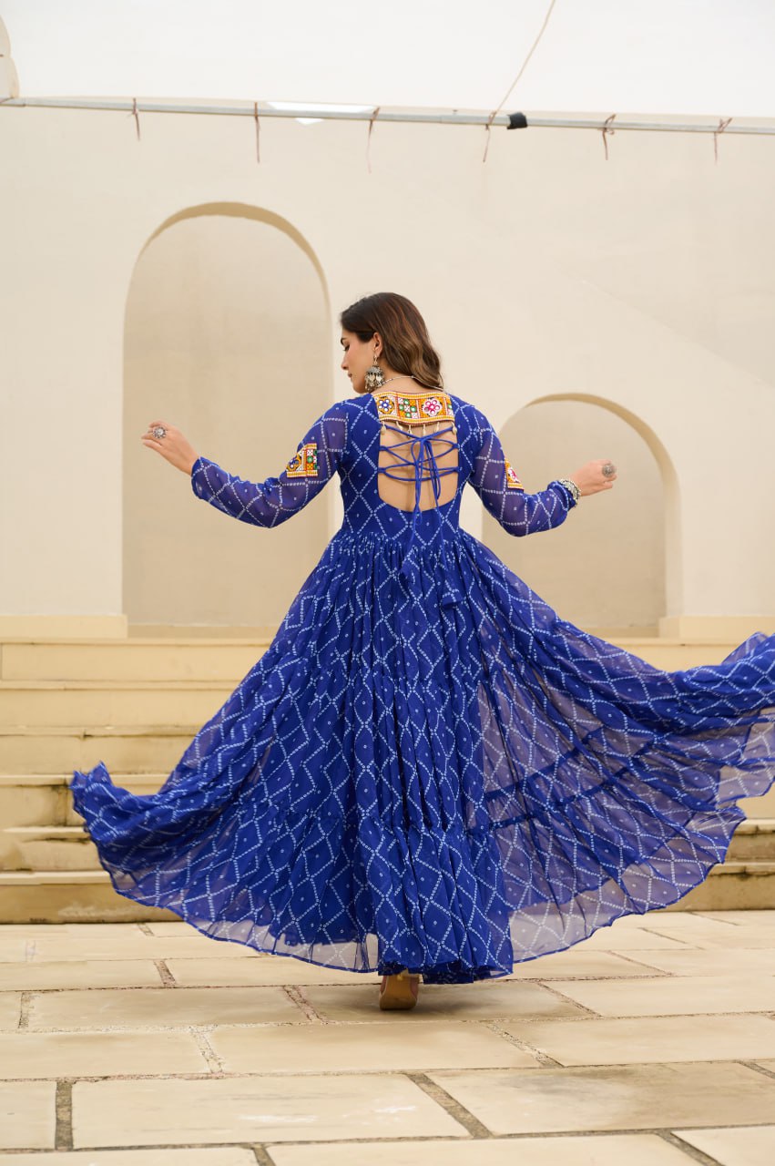 Karishma Flowy Festive Gown
