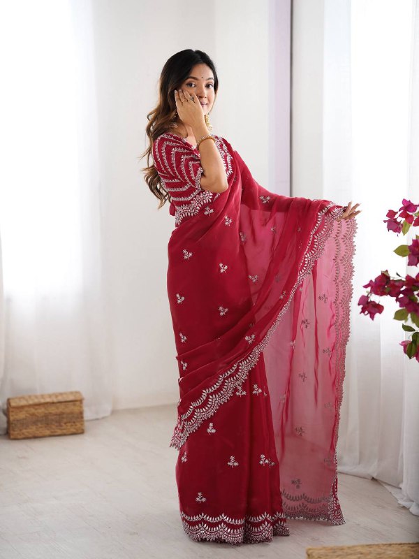 Timeless Tradition Jimmy Chu Saree