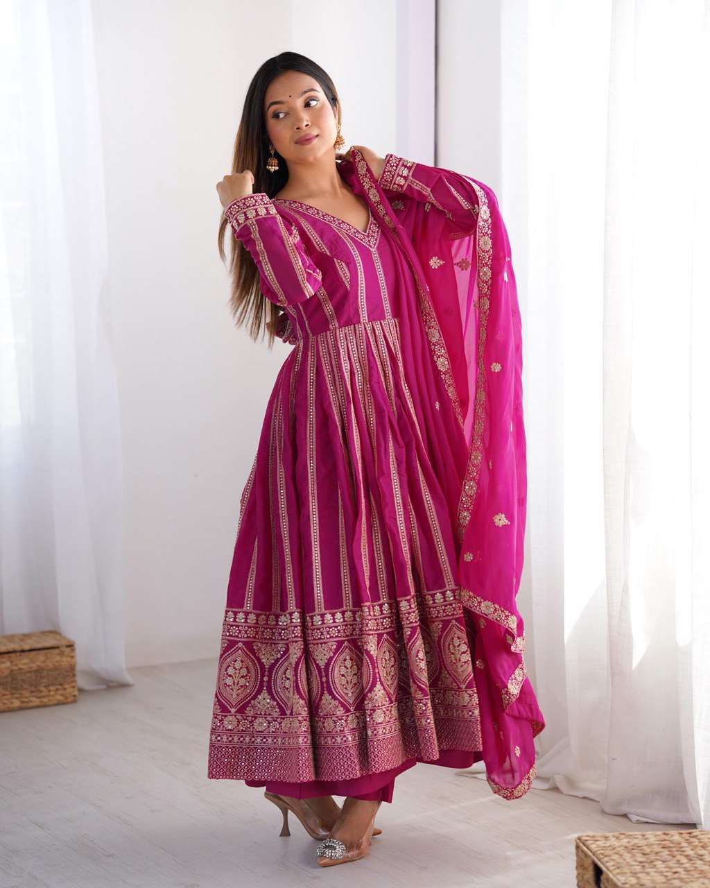 Rangrez Royale Classic Charm Anarkali Set