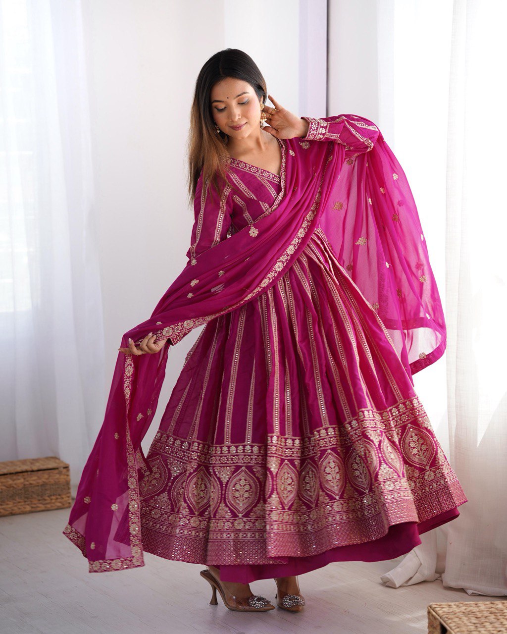 Rangrez Royale Classic Charm Anarkali Set