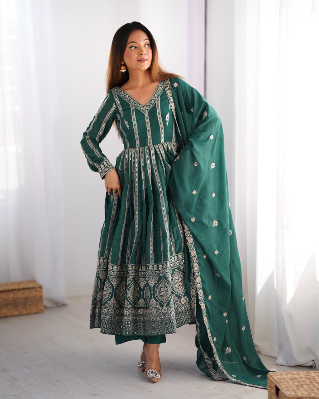 Rangrez Royale Classic Charm Anarkali Set