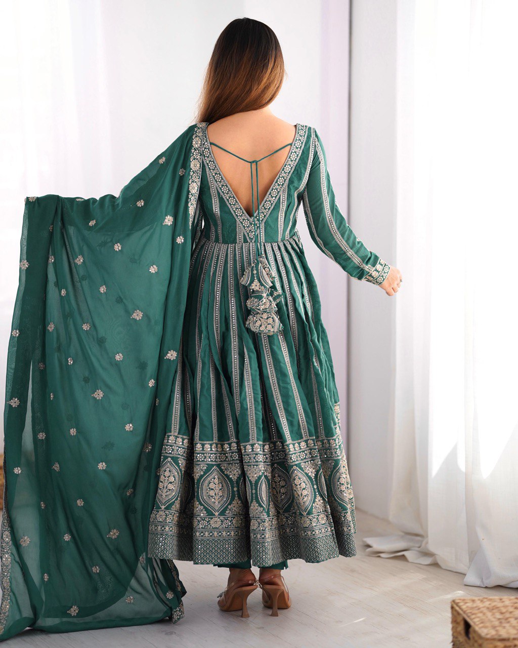 Rangrez Royale Classic Charm Anarkali Set