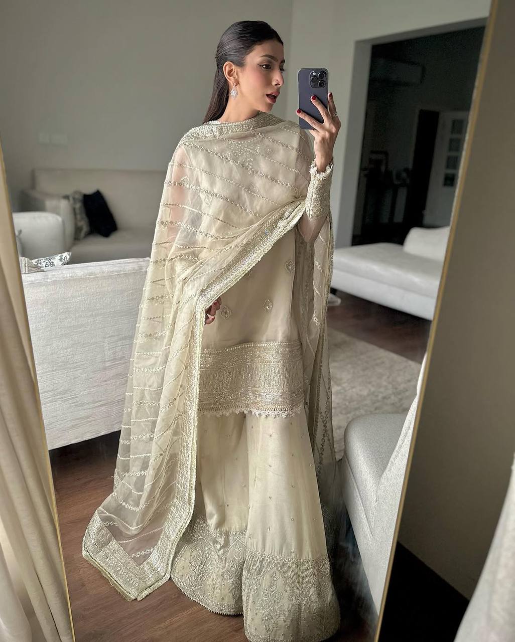 Sheher-e-Saaz Threads of Tradition in a Modern Party Wear Spacial Sharara Set