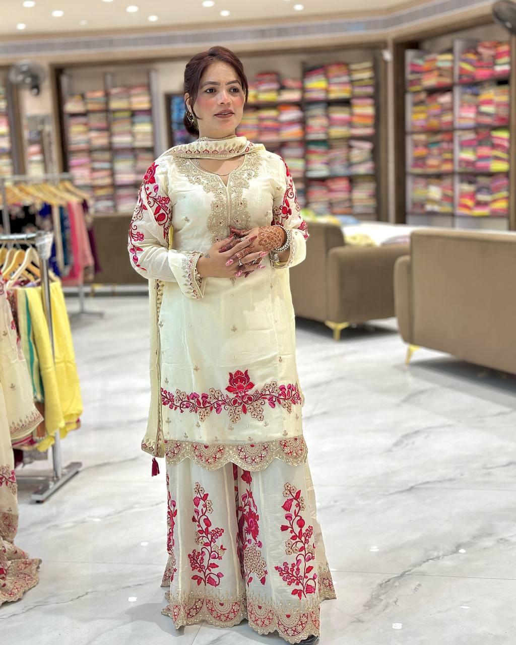 Traditional Ethnic Wear Festive Wear Salwar Kameez Set