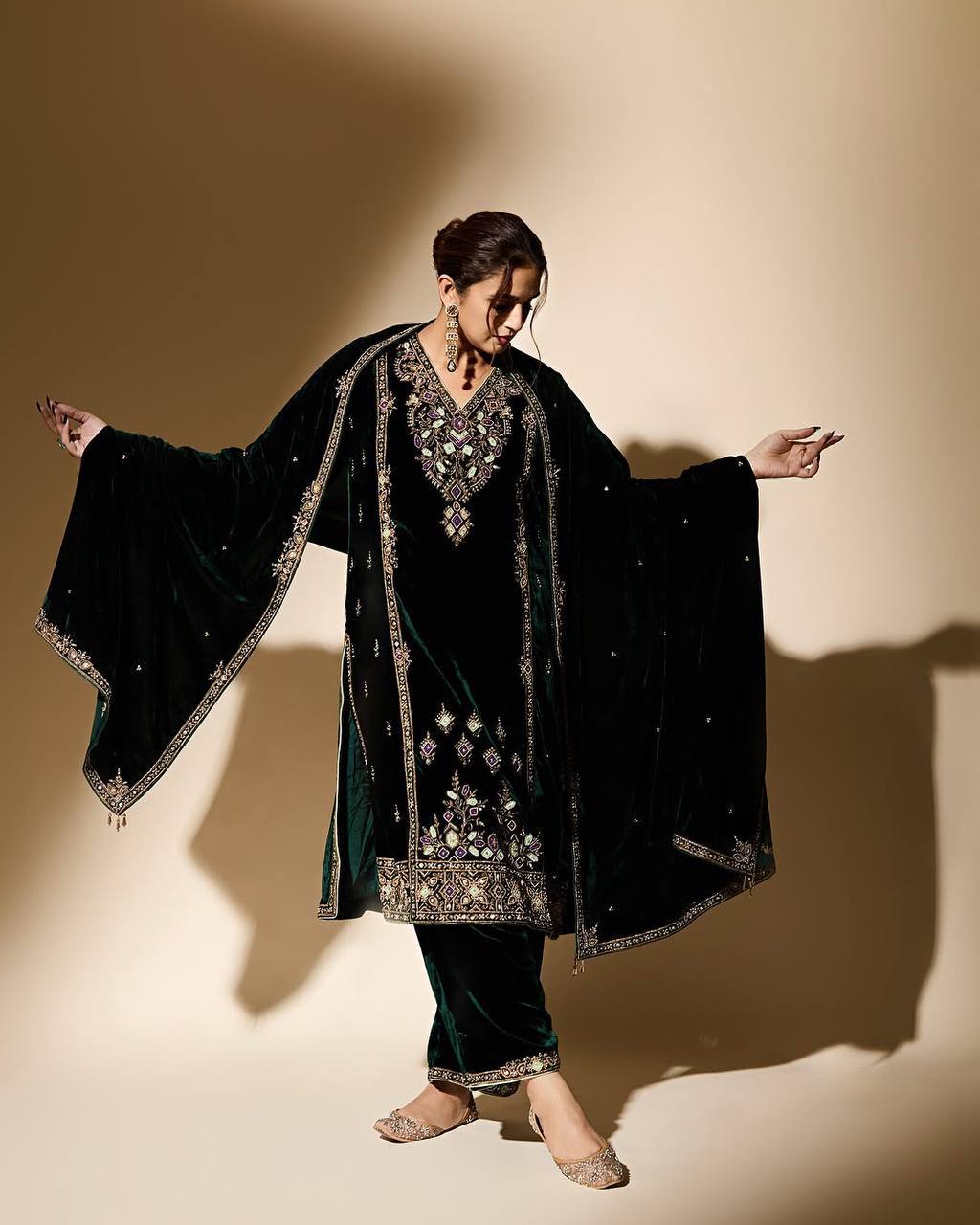 Velvet Majesty Symphony Ensemble Suit Set