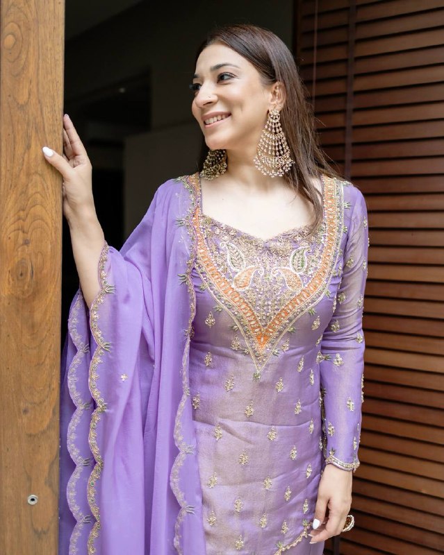 Royal Ethnic Set with Heavy Embroidery
