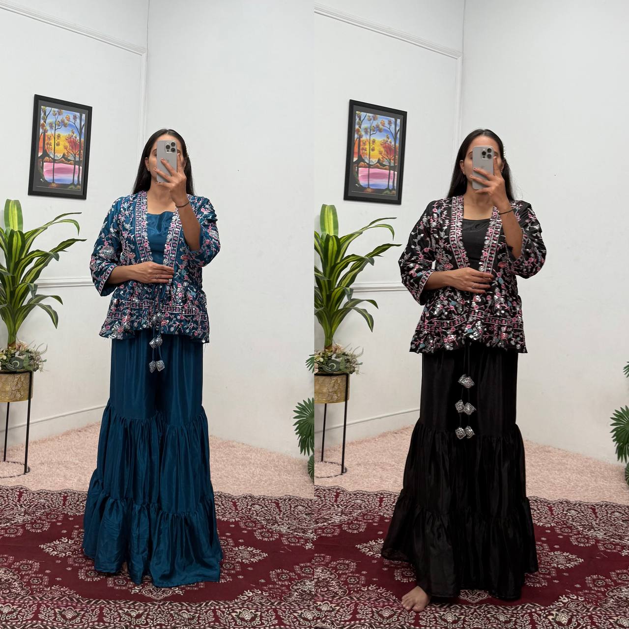 Advika From Tradition to Trend Koti, Blouse & Plazoo