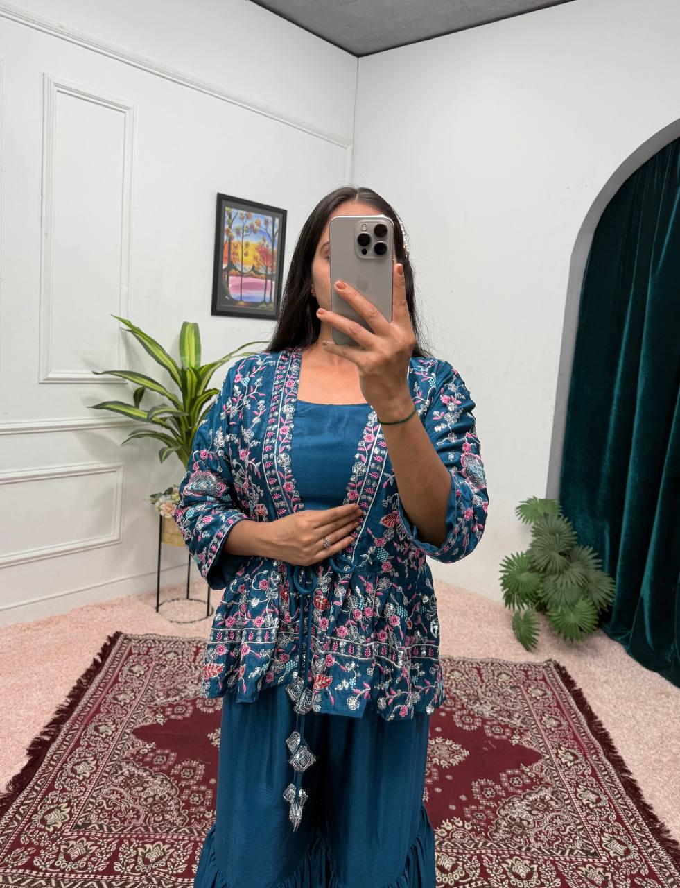 Advika From Tradition to Trend Koti, Blouse & Plazoo