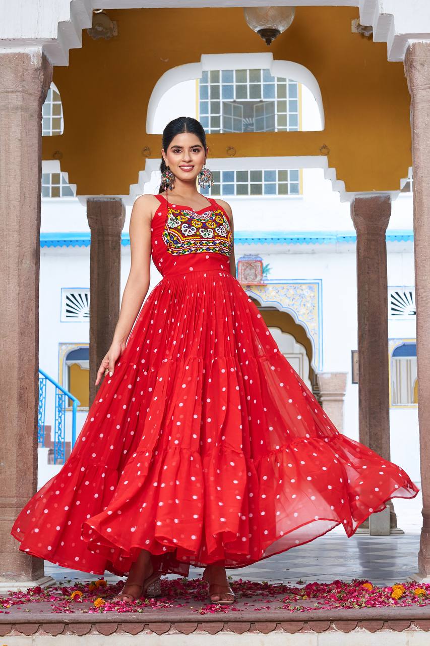 RaasRang Vibrant Garba Glory & Mirrorwork Magic Navratri Gowns