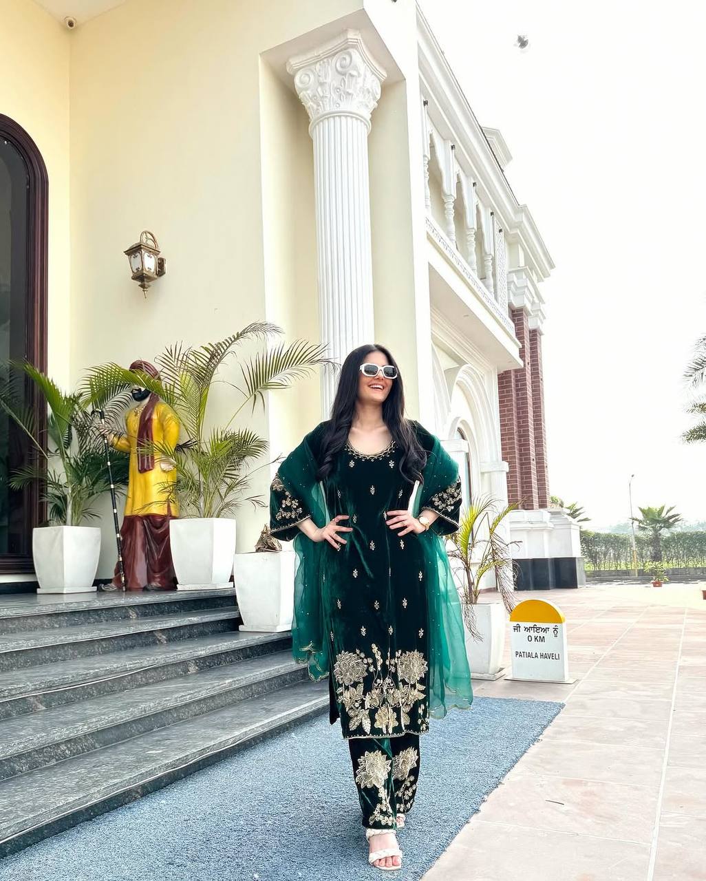 Velour Elegance Luxe Velvet Suit Set