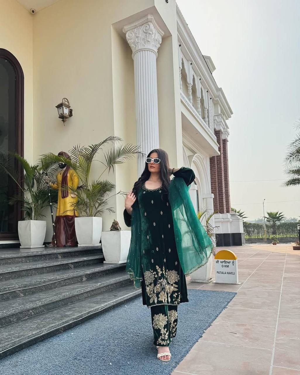 Velour Elegance Luxe Velvet Suit Set