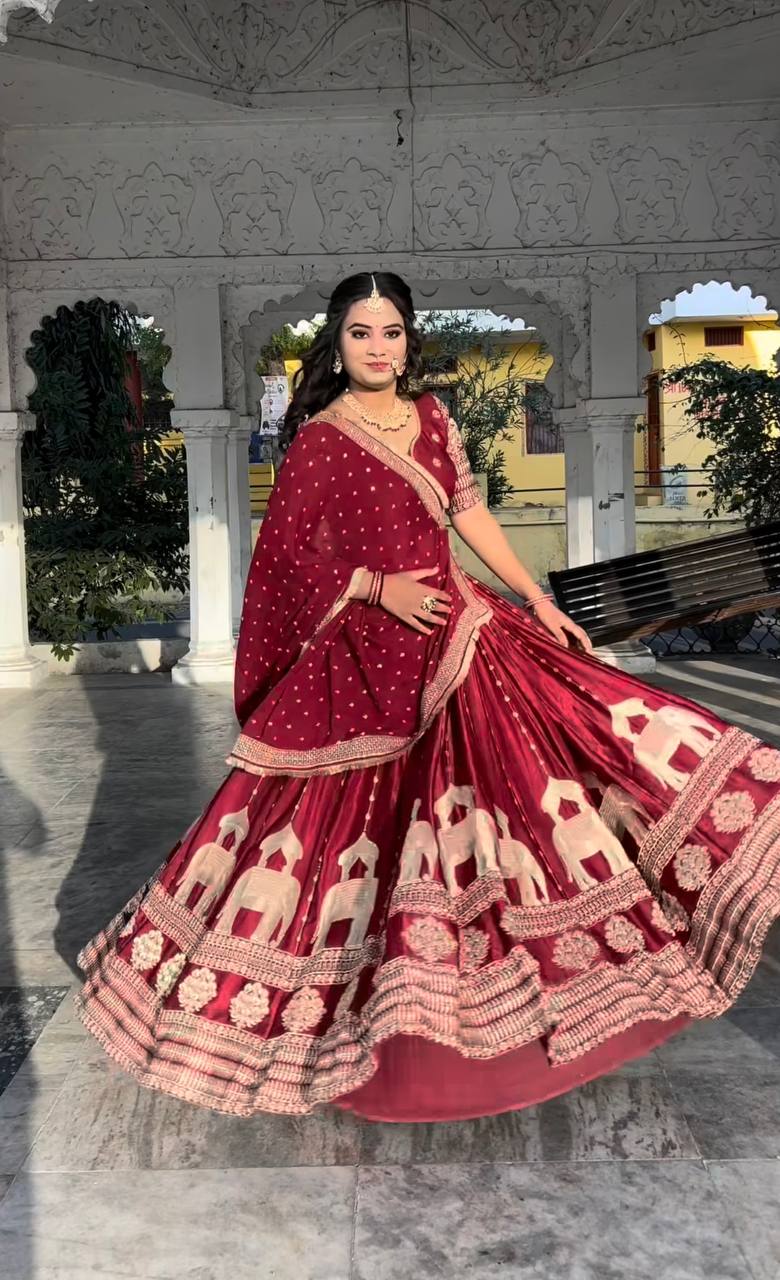Rajgharana Threads of Royalty wedding Lehenga Choli