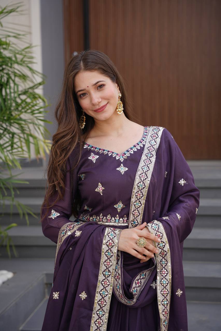 Rangrez Glamour & Modern Grace Anarkali Set