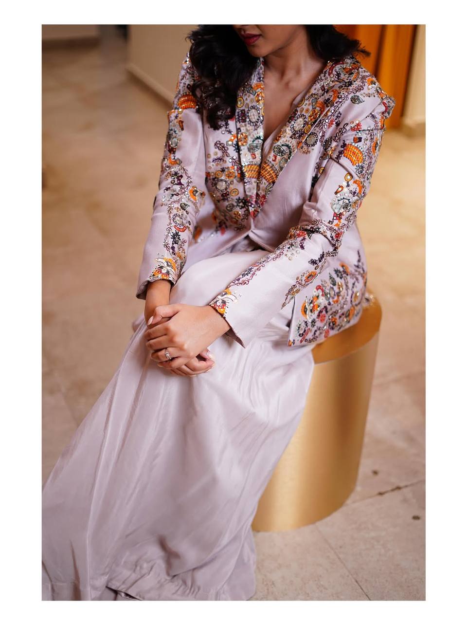 Reva Regalia Bold Fusion Saree