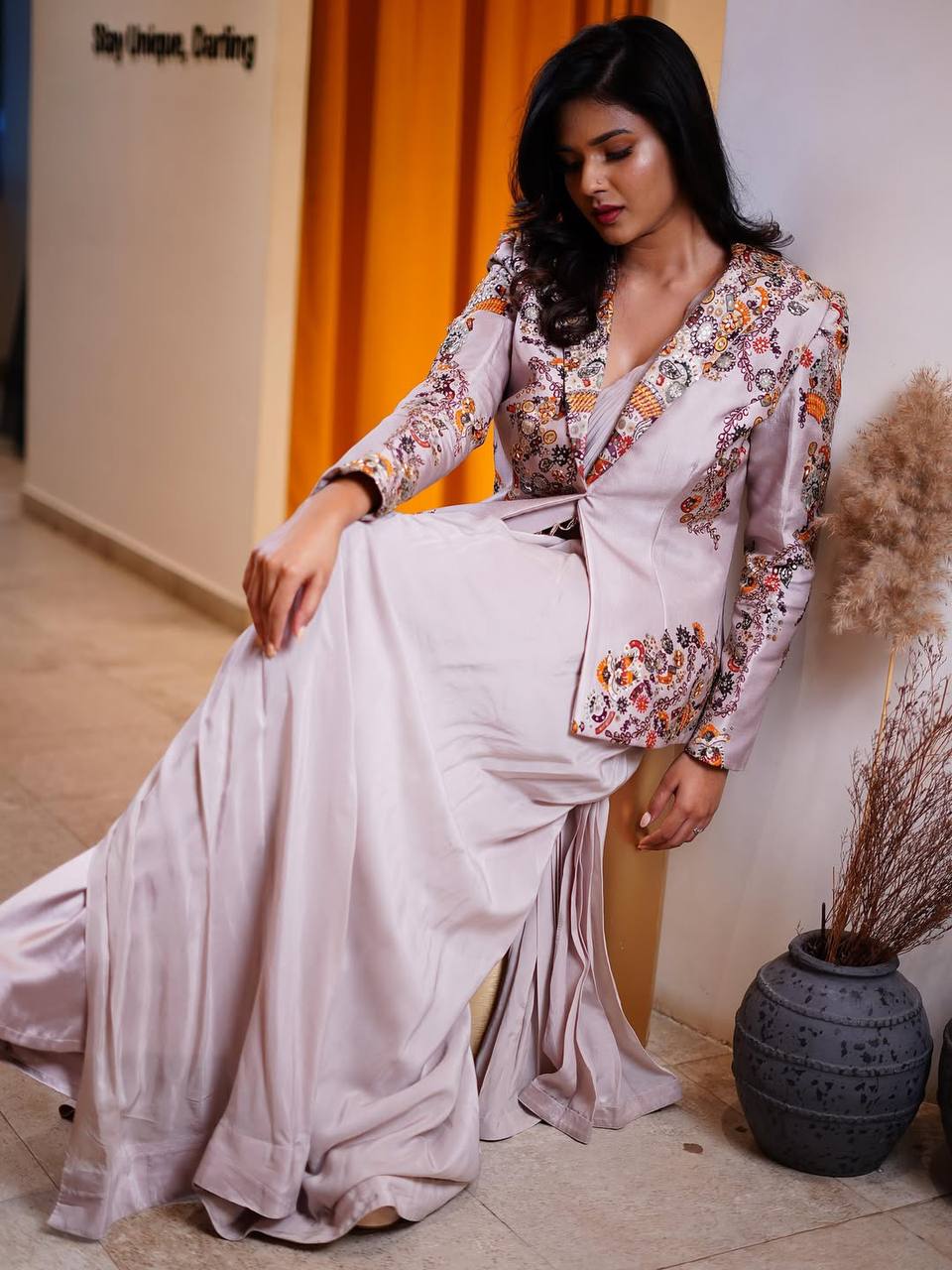 Reva Regalia Bold Fusion Saree