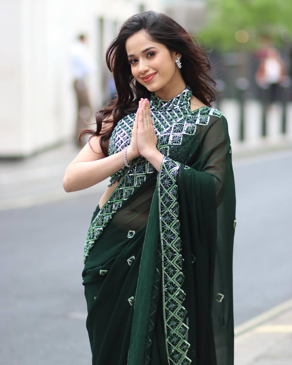 Celebrity Style Sequence Saree