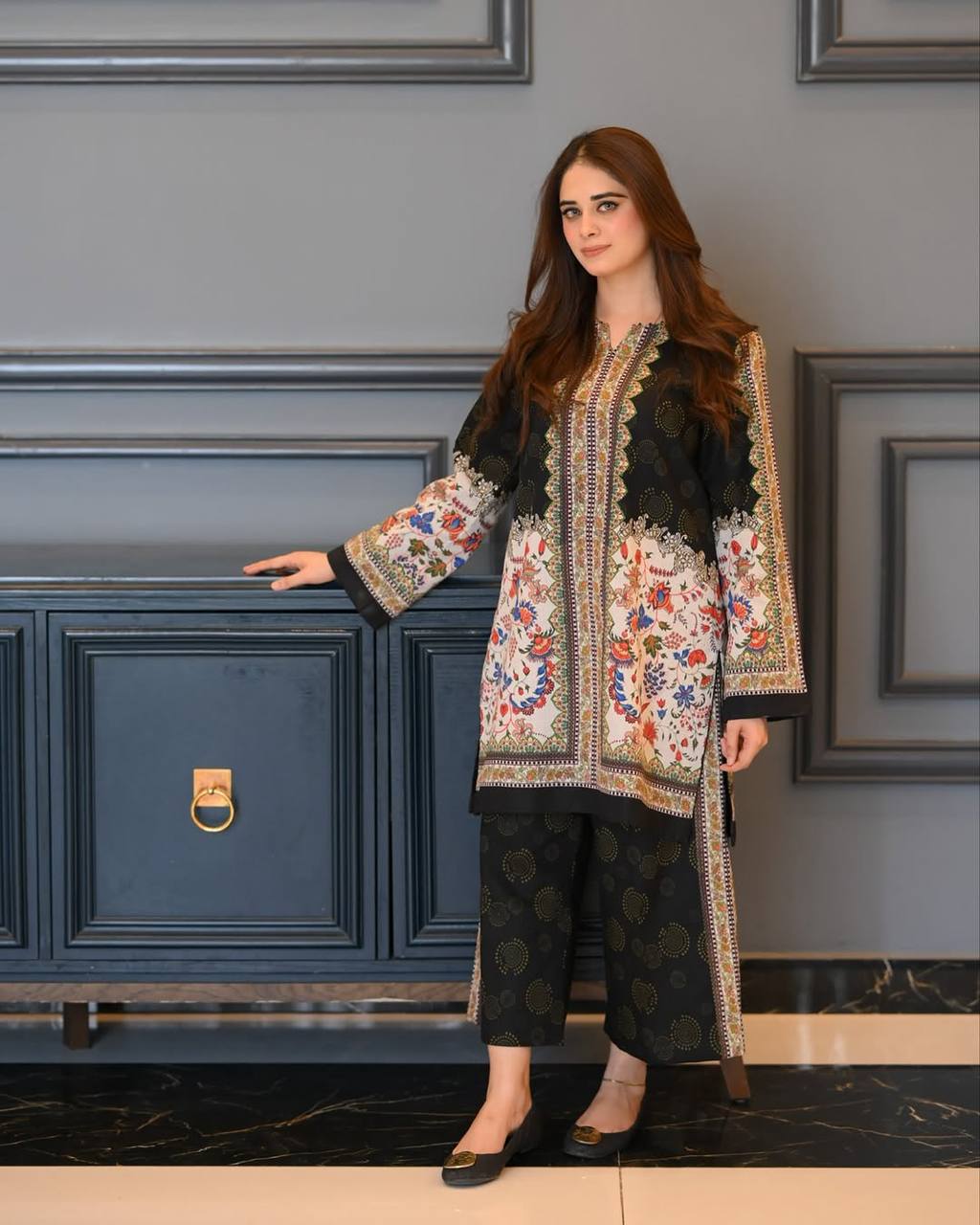 Aafreen Ethnic Printed Co-Ord Set