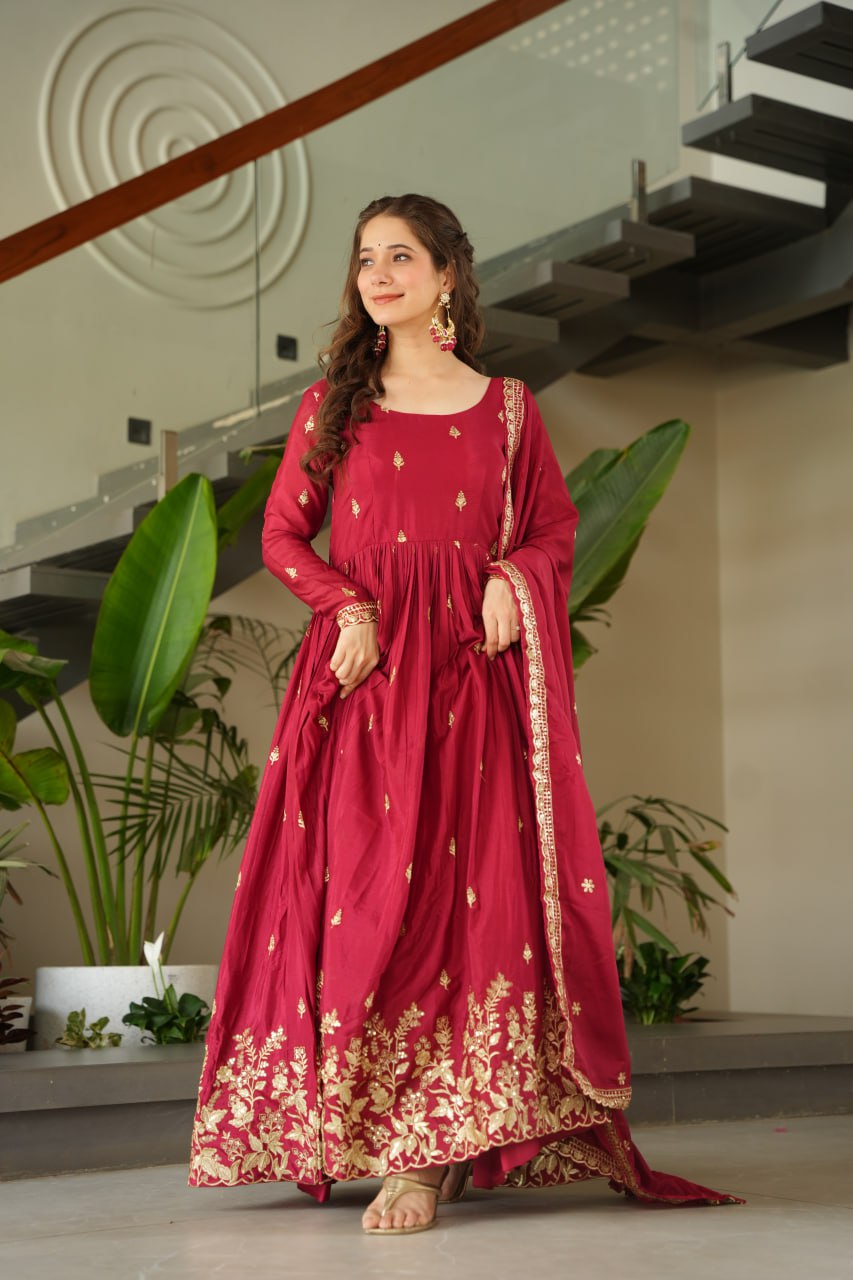 Premium Designer Readymade Gown
