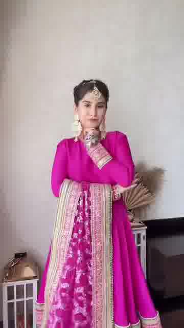 Taffeta Silk Kurta Ready To Wear Salwar Kameez