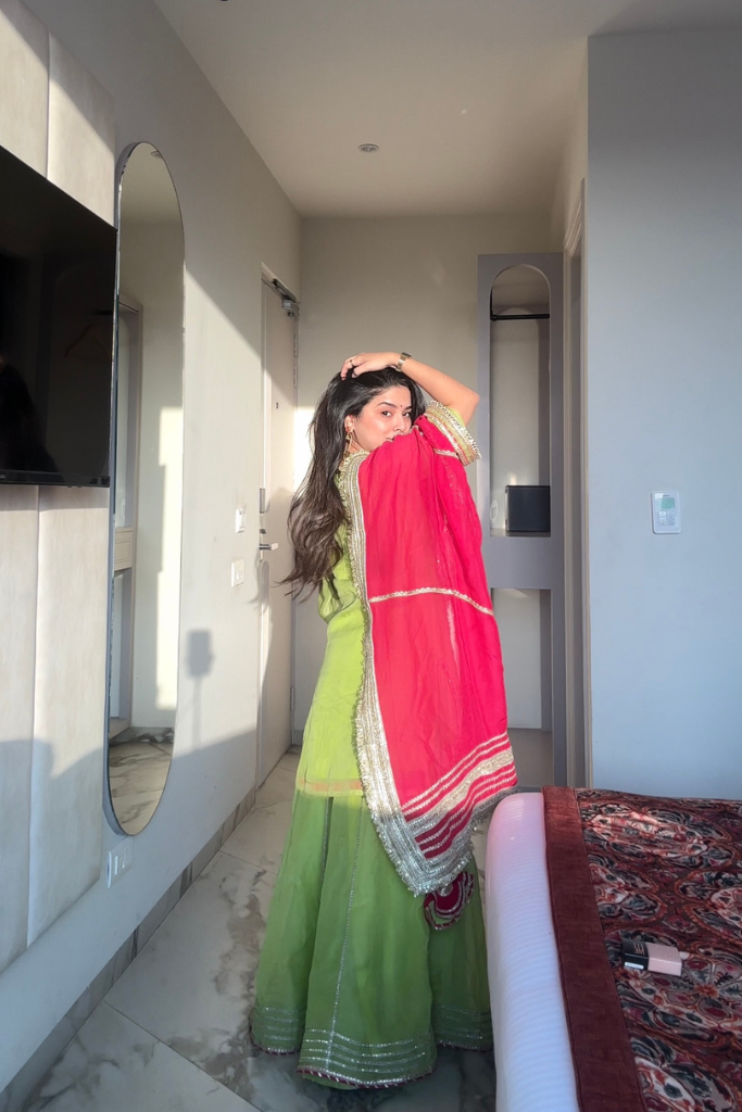 Khwahish Neon Sharara Suit Set