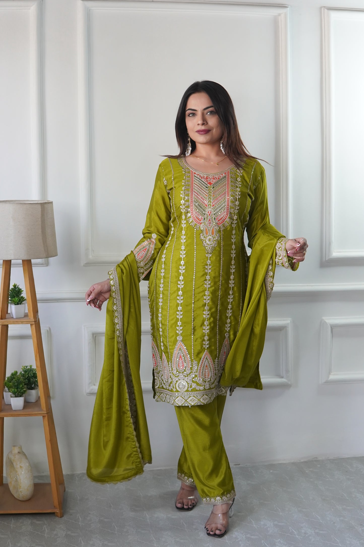 Elegance Redefined Designer Party Wear Look Suit