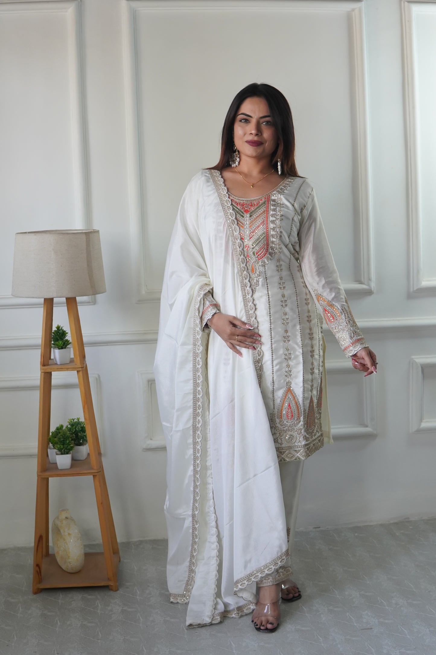 Elegance Redefined Designer Party Wear Look Suit