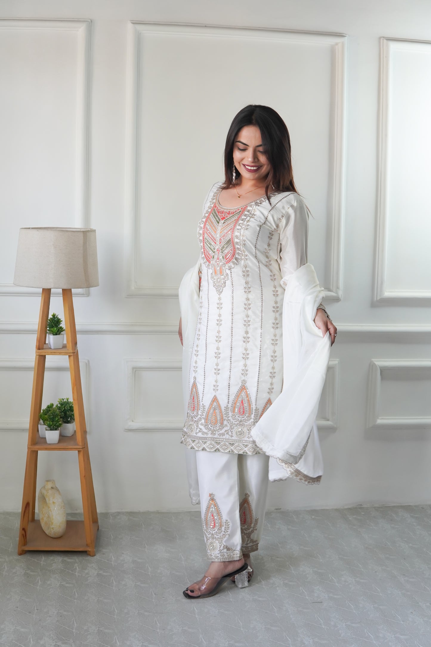 Elegance Redefined Designer Party Wear Look Suit