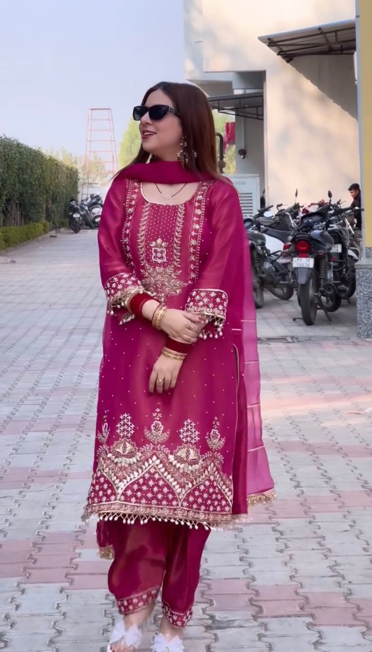 Twirl & Swirl Festive Patiala Suit