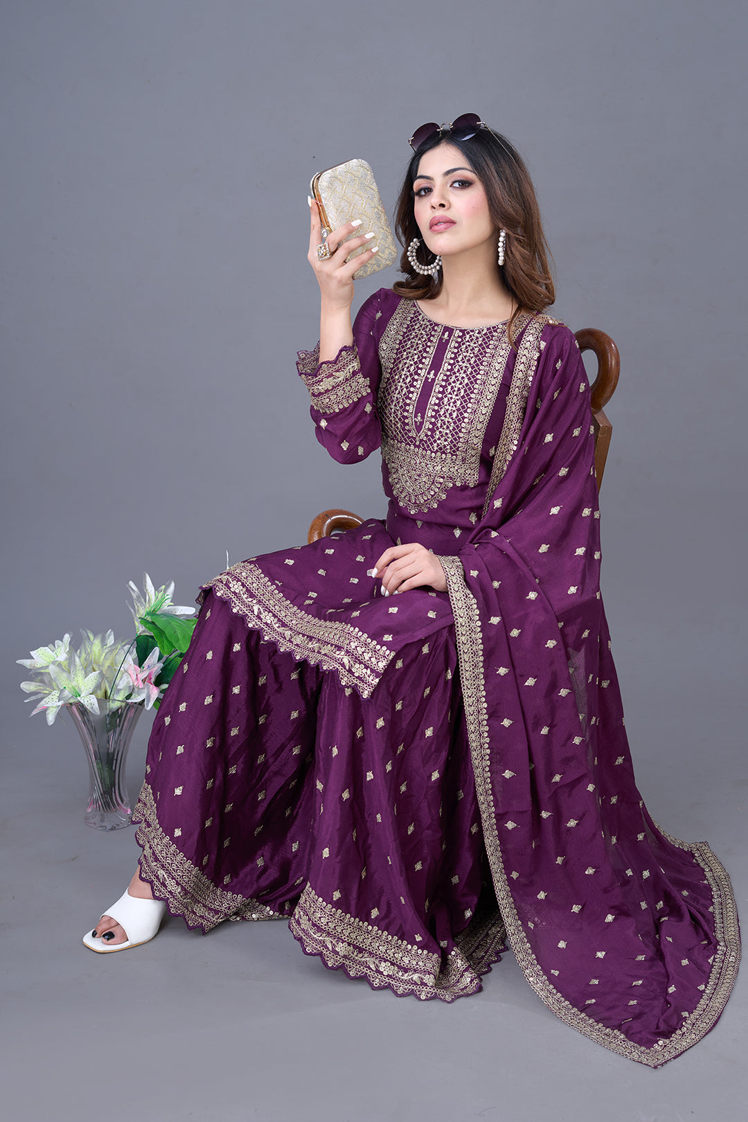 Flare of Royalty Timeless Sharara Ensembles
