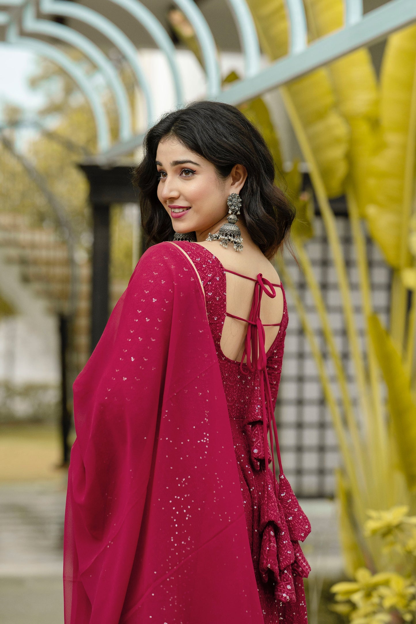 ANANYA FUX GEORGETTE SUIT SET