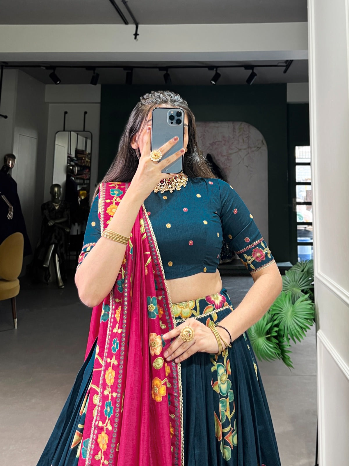 Anvika Tussar Silk Beautiful Lehenga Choli