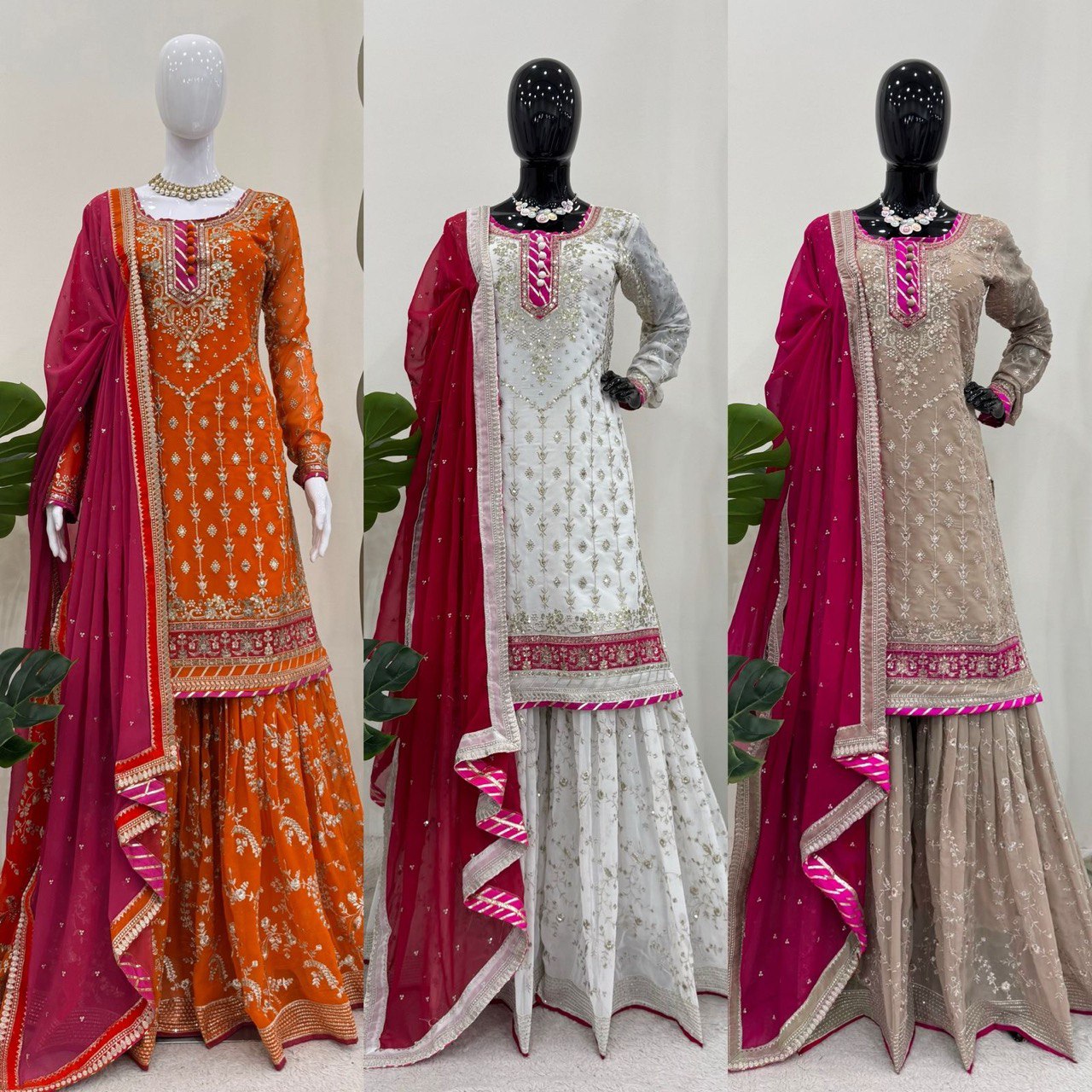 Jashn Couture Elevate your Eid look with regal shararas.