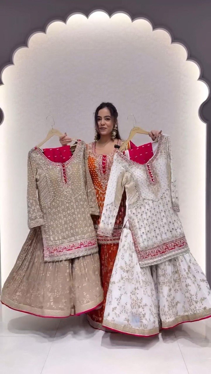 Jashn Couture Elevate your Eid look with regal shararas.