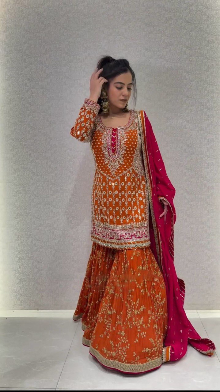 Jashn Couture Elevate your Eid look with regal shararas.